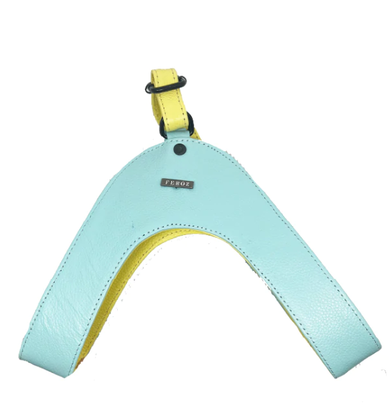 Baby Blue Lemon Dog Harness