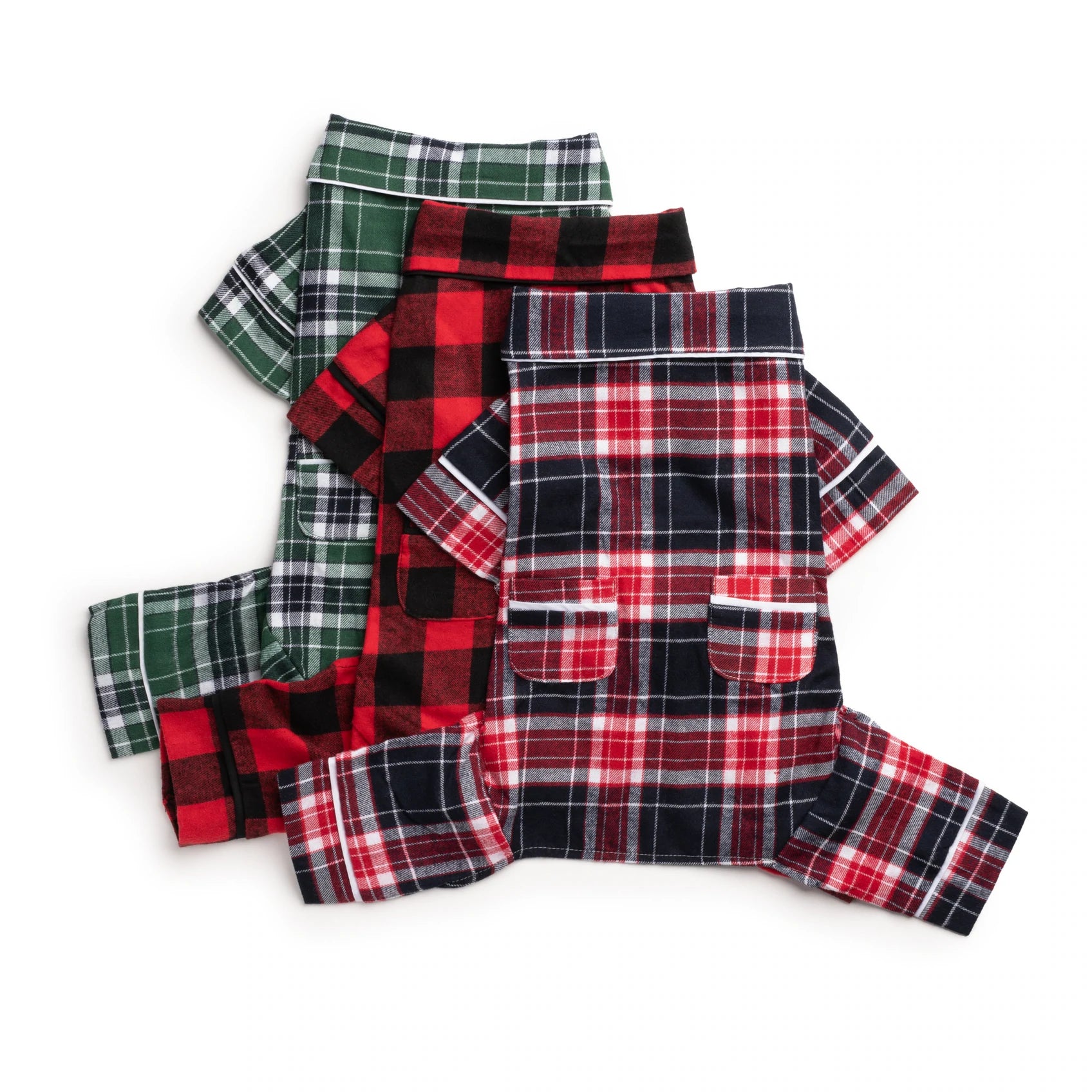 Buffalo Check Dog Pajamas