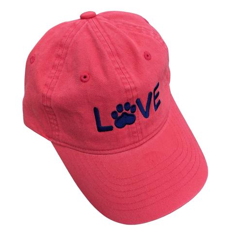 Dog Love Hat - Newport Red