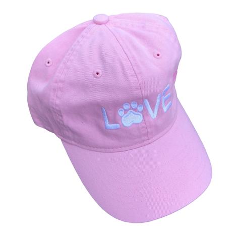 Dog Love Hat - Pink