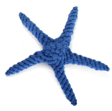 Cotton Rope Starfish Dog Toy