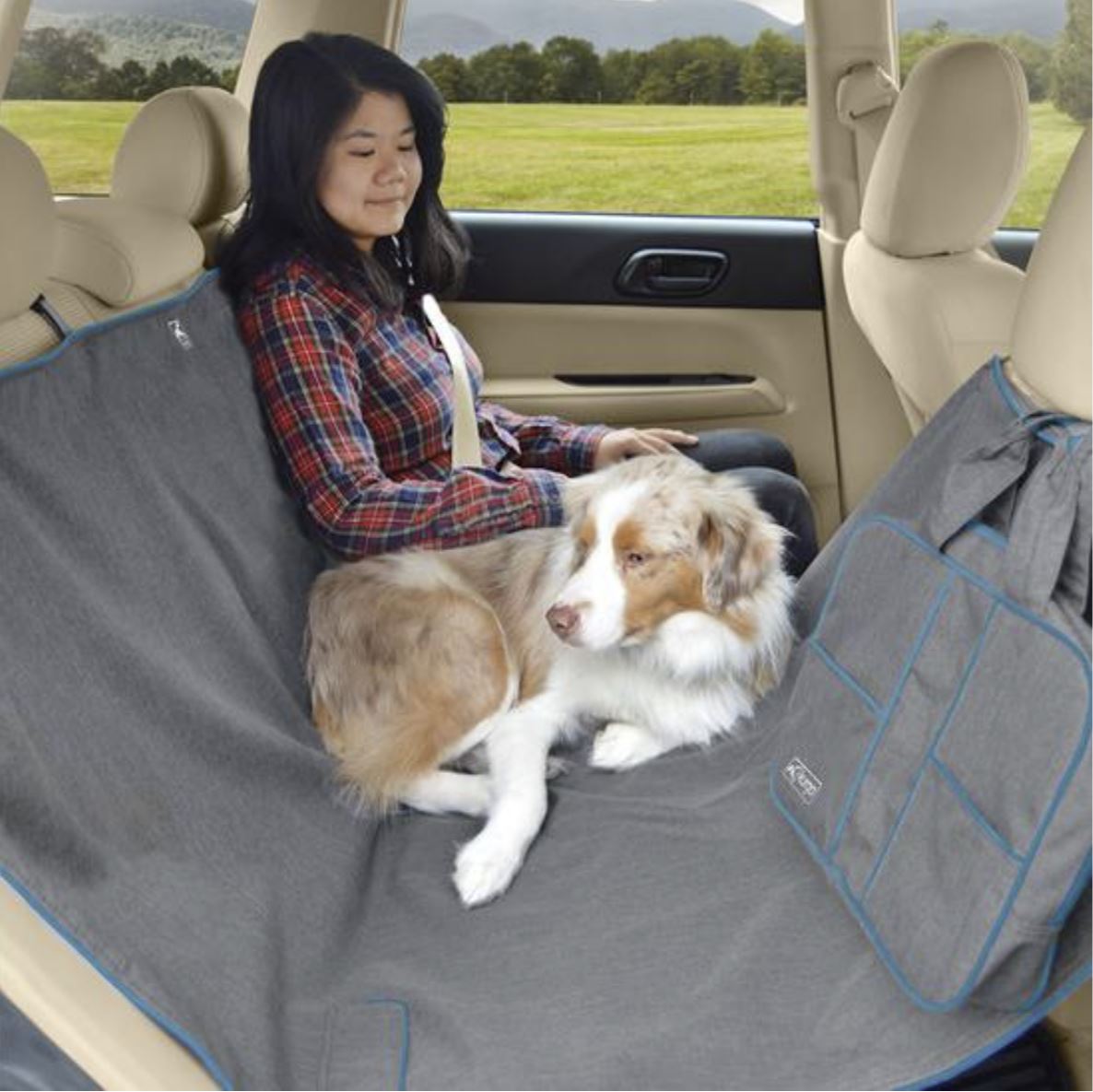 Heather Dog Hammock - Charcoal