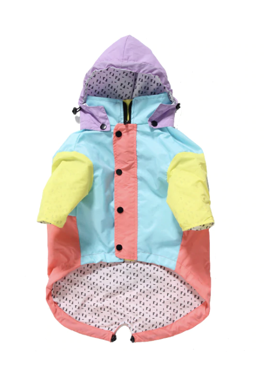 Pastel Dog Raincoat