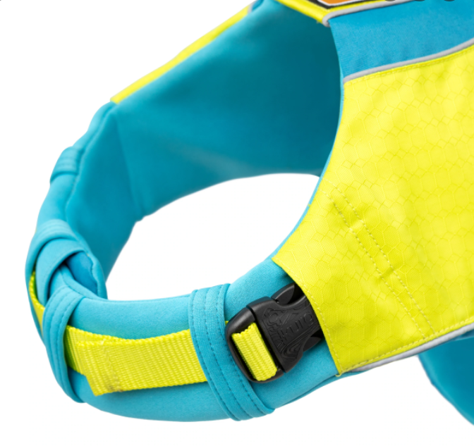 Surf N Turf Green Dog Life Jacket