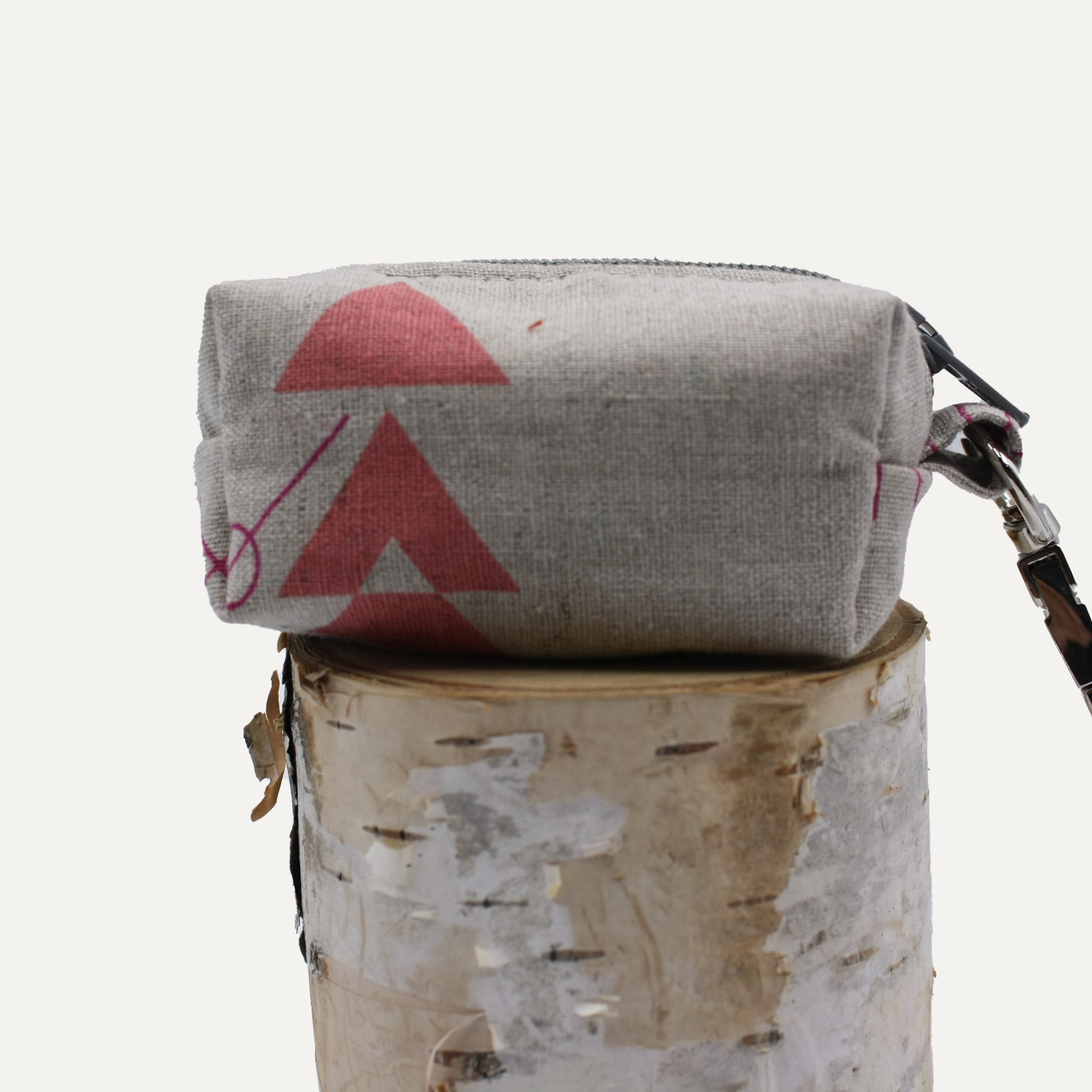 Aimi Linen Dog Poop Bag Holder