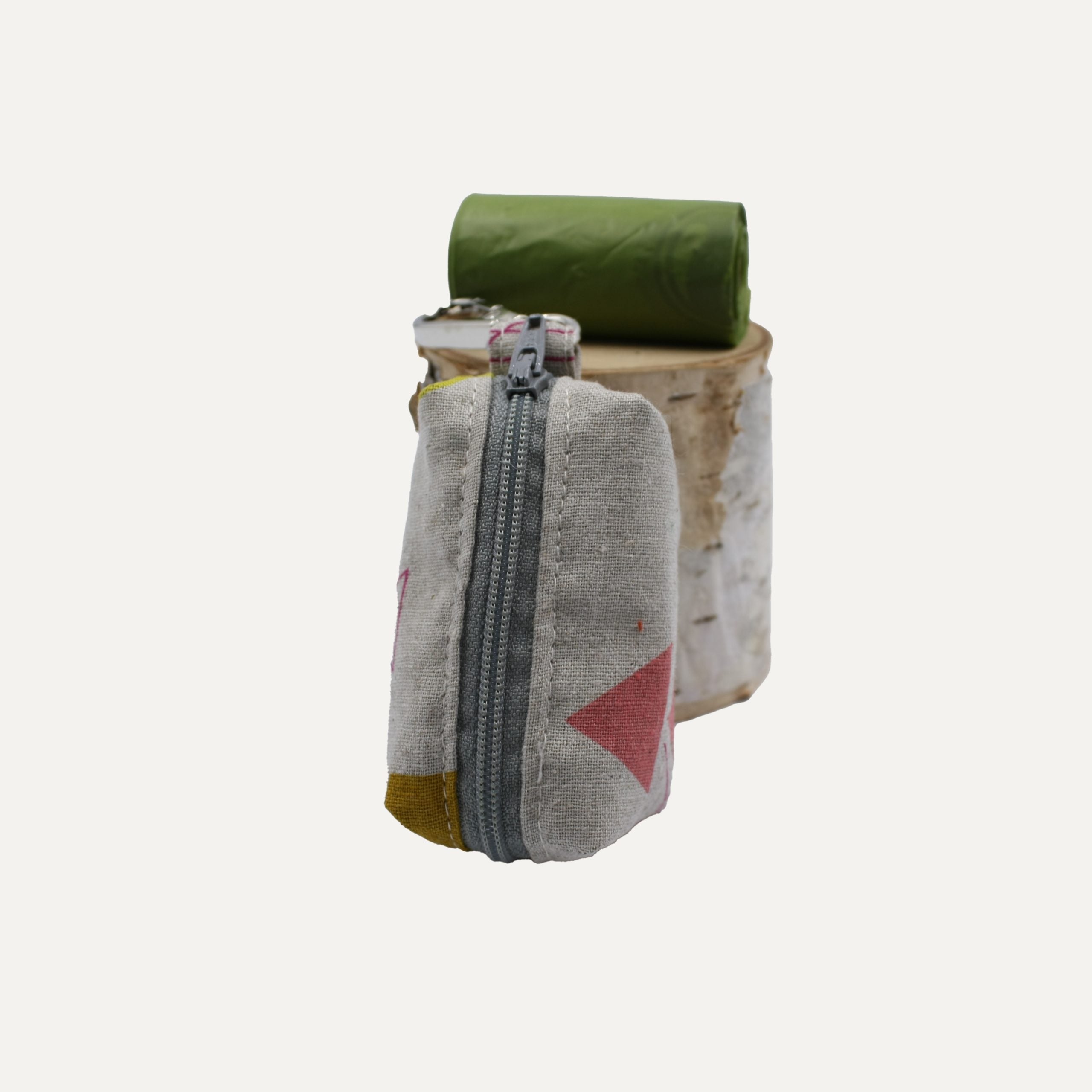 Aimi Linen Dog Poop Bag Holder