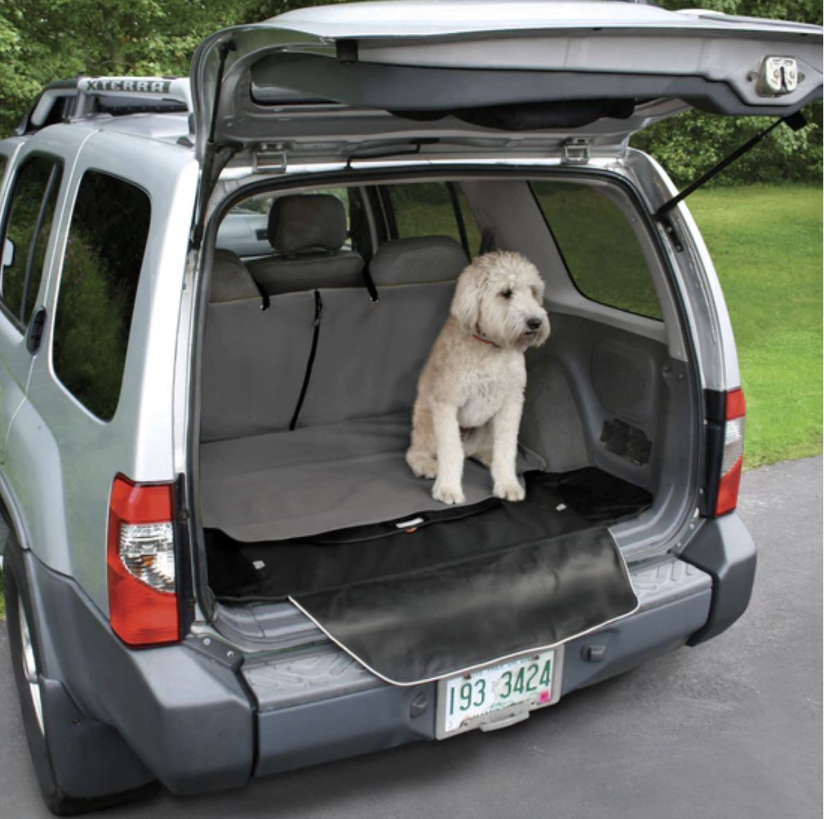 Dog Cargo Cape - Charcoal