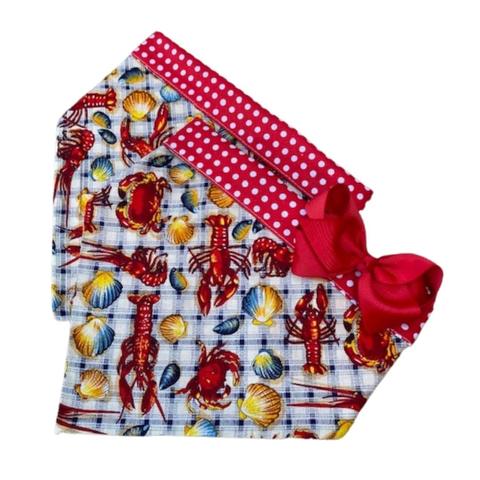 Clam Bake Dog Bandana
