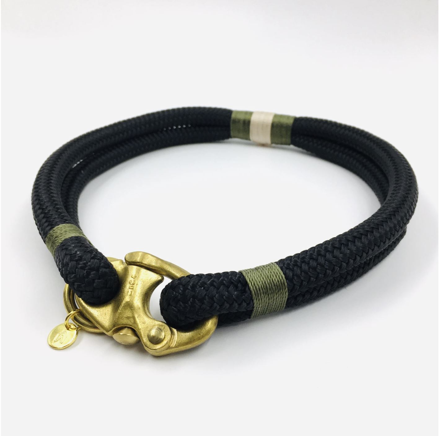 Classic Rope Dog Collar – African Safari