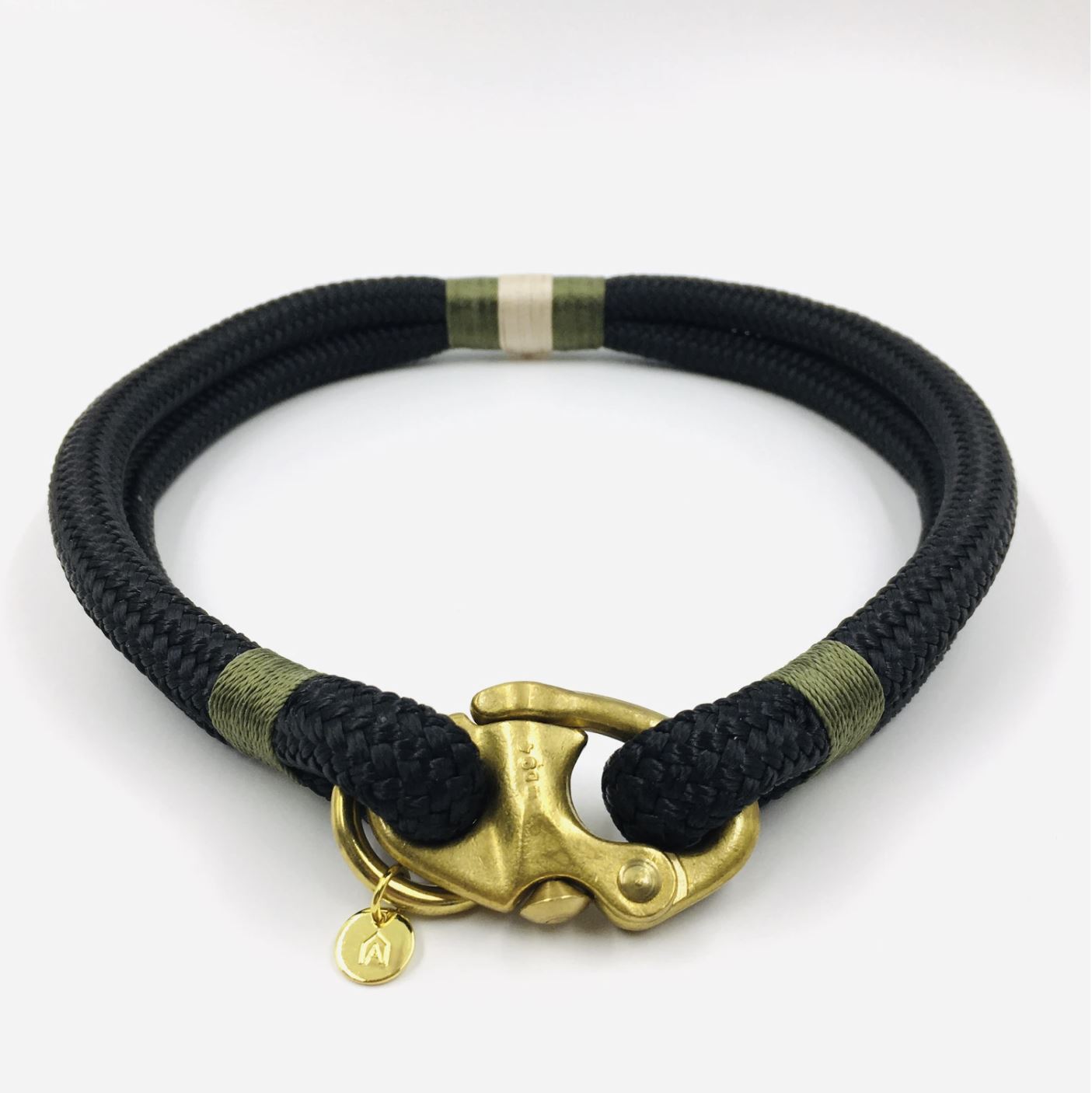 Classic Rope Dog Collar – African Safari