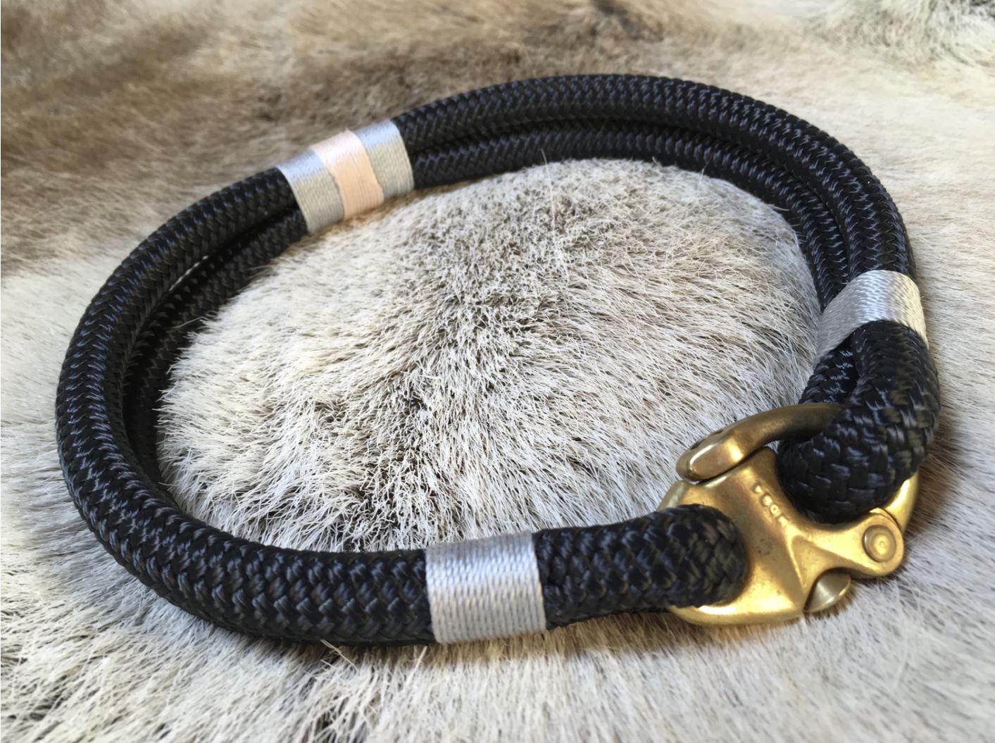 Classic Rope Dog Collar - Seychelles