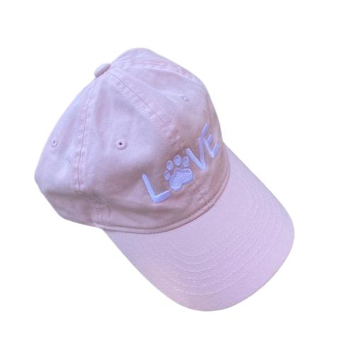 Dog Love Hat - Pale Pink