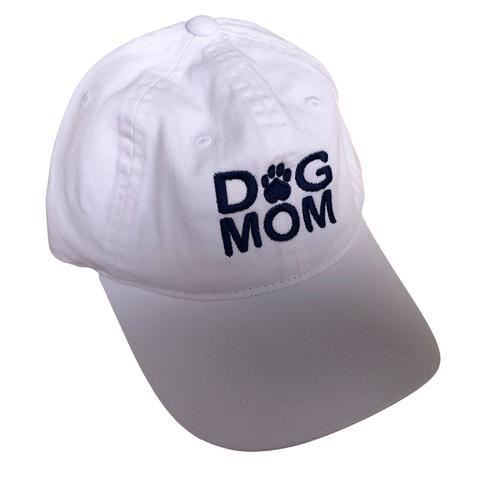 Dog Mom Hat - White