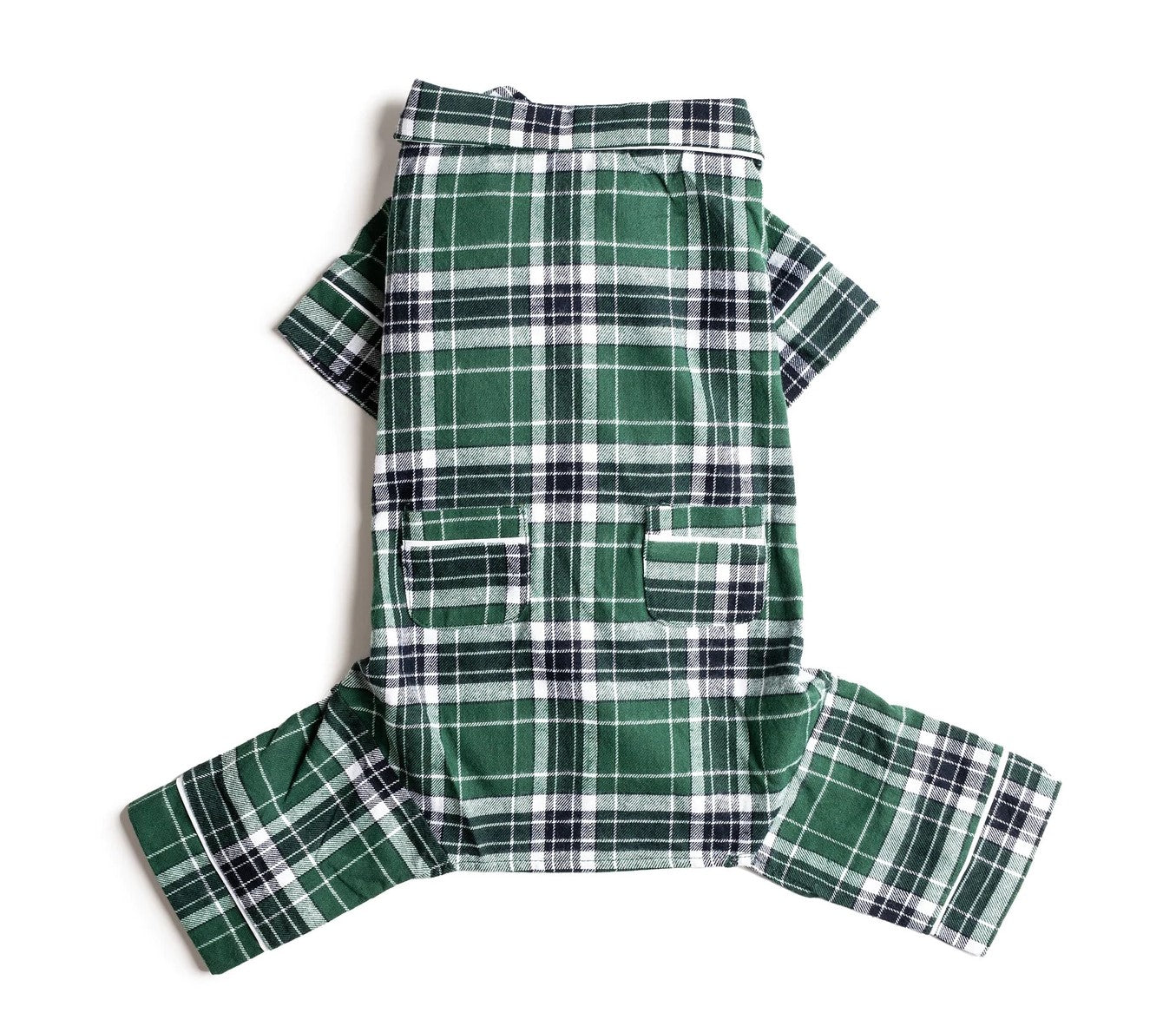 Green Plaid Dog Pajamas