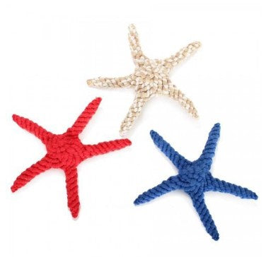 Cotton Rope Starfish Dog Toy