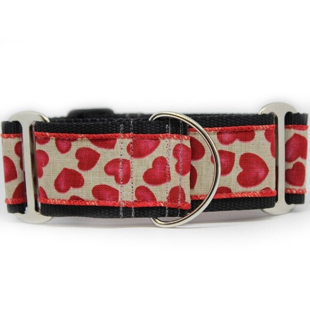 Humble Hearts Extra Wide Martingale Dog Collar