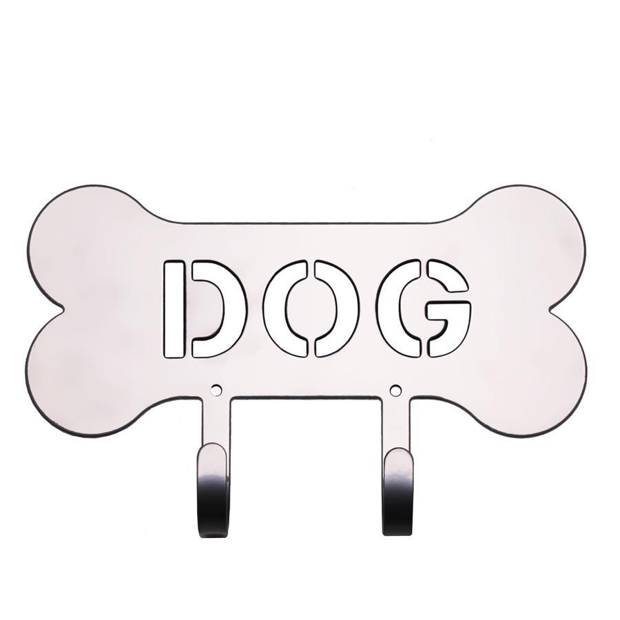 Leash Holder "DOG" - Silver