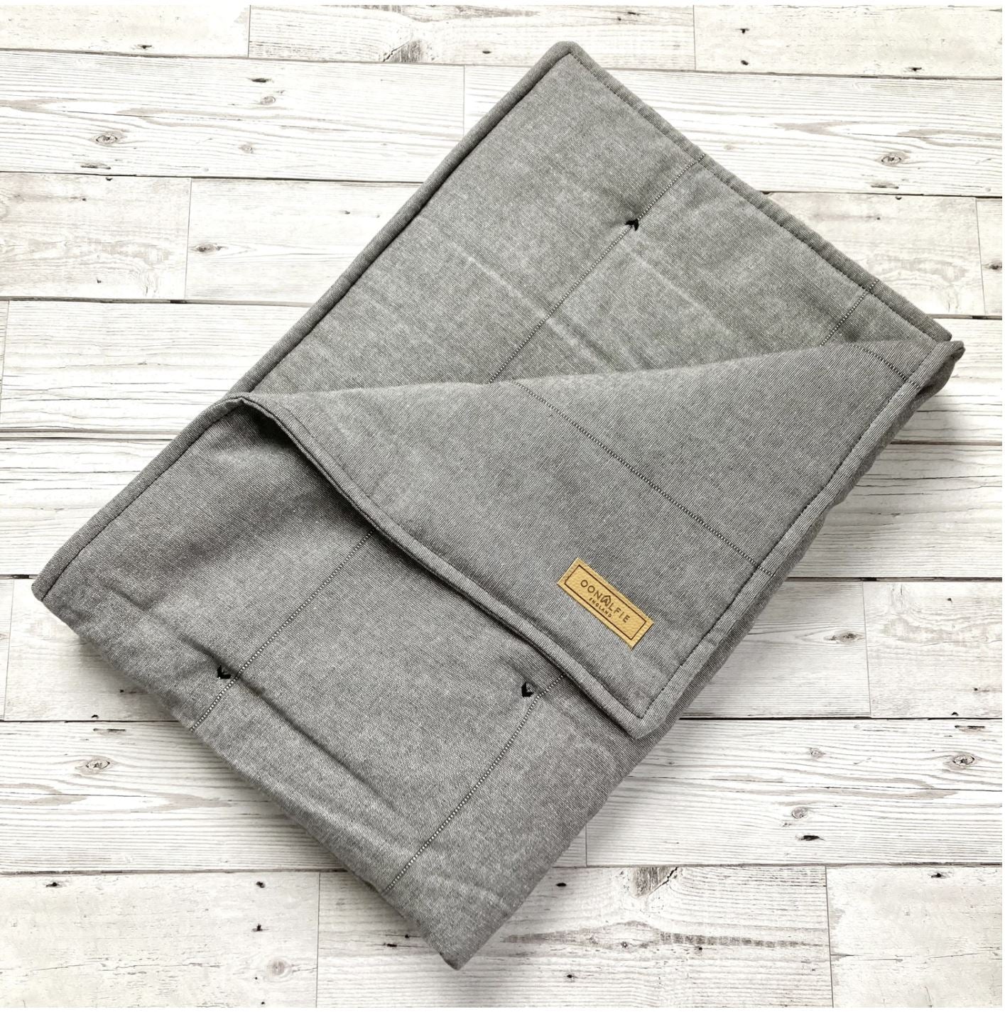 Luxury Dog Eiderdown - Grey Marl