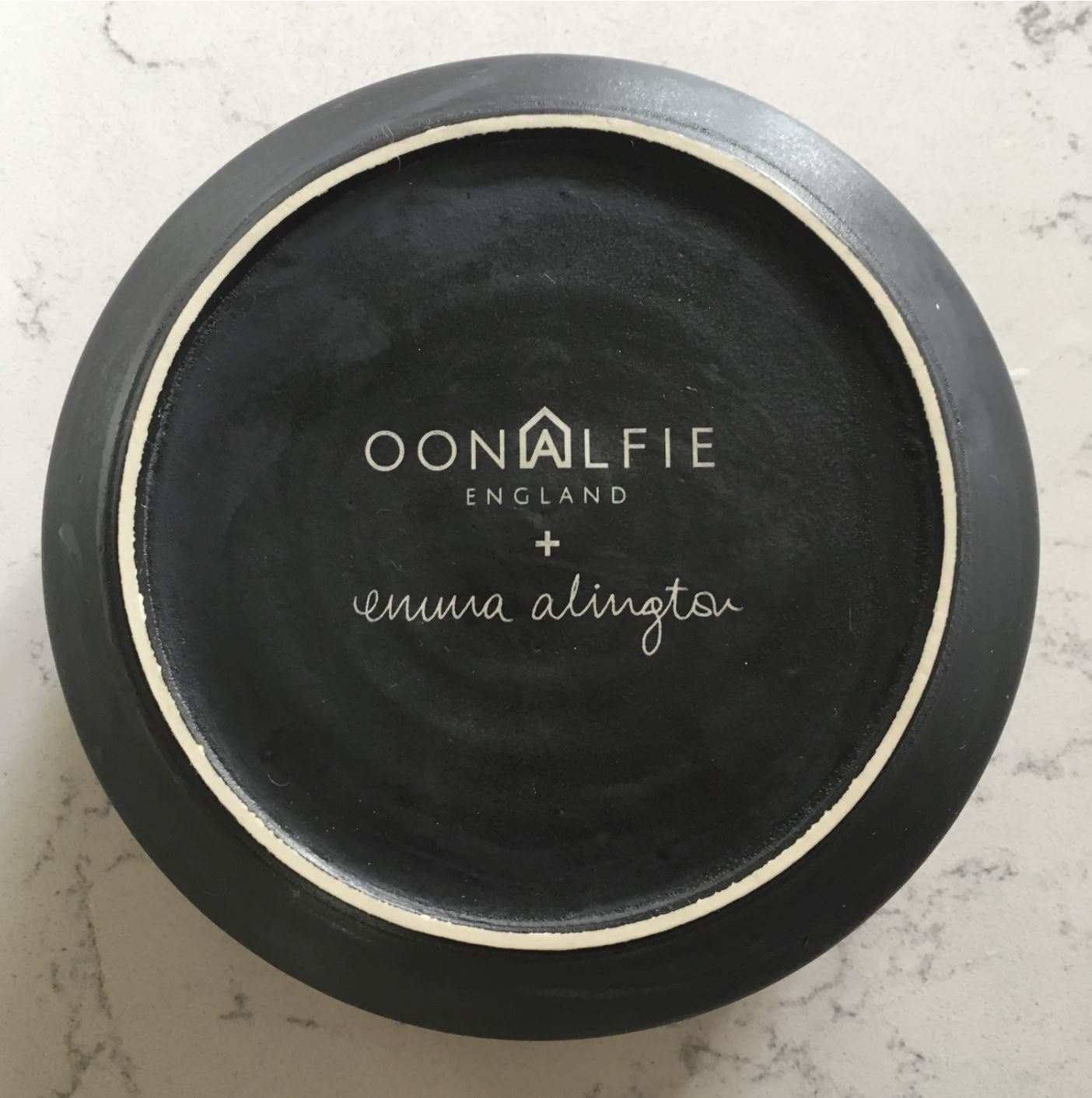 Luxury Gold Rim Dog Bowl