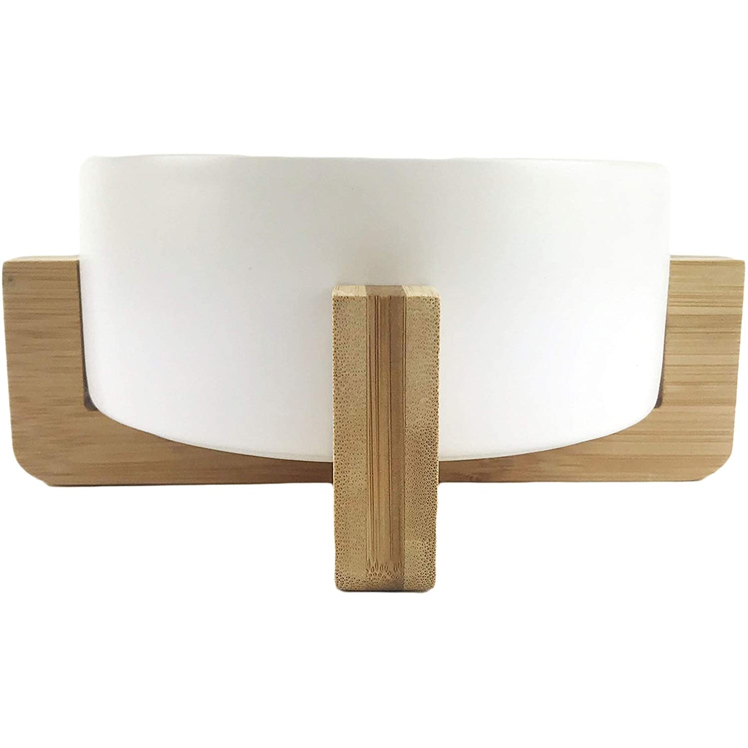 Modern Raised Dog Bowl on Stand
