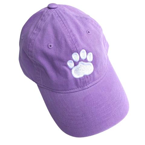 Dog Paw Print Cap -  Levender