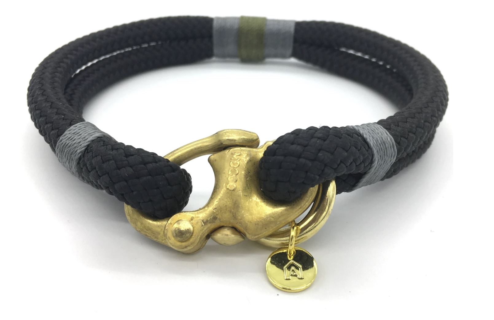 Petite Rope Dog Collar - Enchanted Forest