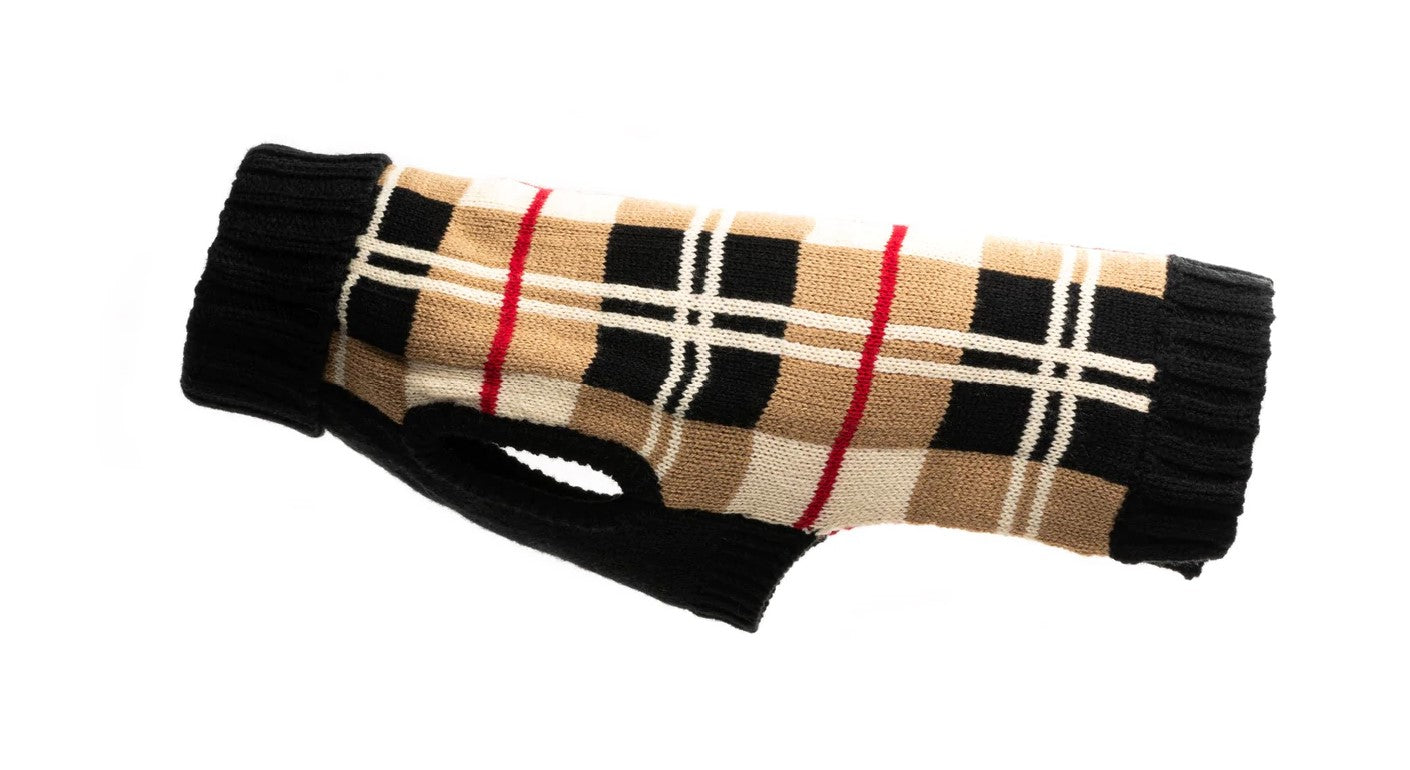 Plaid Dog Sweater
