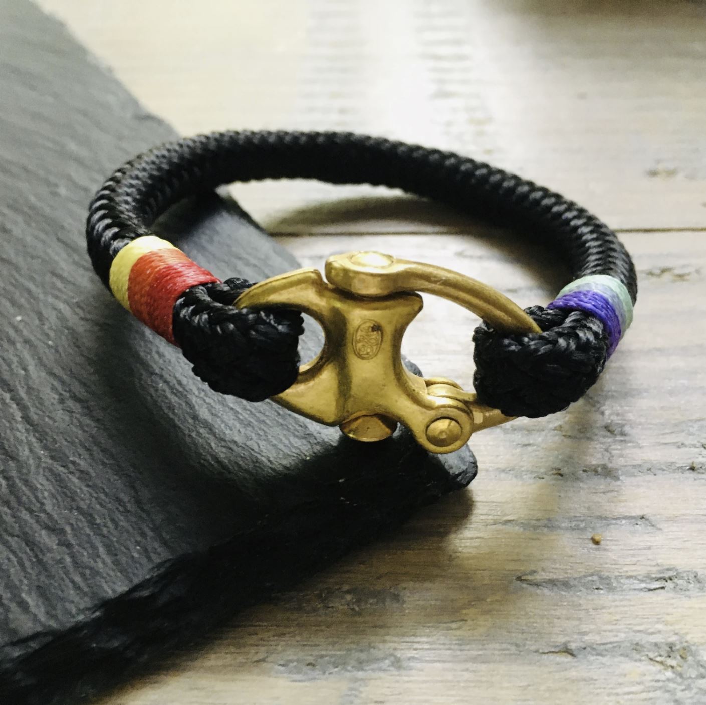 Signature Rope Bracelet - Rainbow