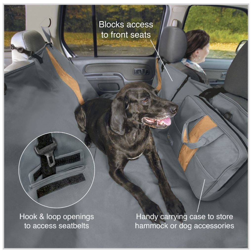 Wander Dog Hammock - Charcoal