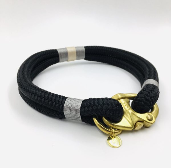 Classic Rope dog collar – Seychelles 2 - Happy Breath