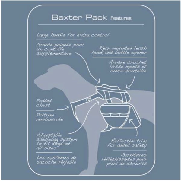 Baxter Dog Backpack 12 - Happy Breath