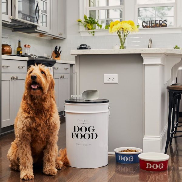 Bon Chien Dog Food Storage Canister - Happy Breath