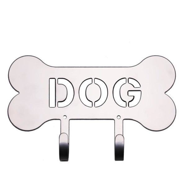 Leash Holder - DOG - Silver - Happy Breath