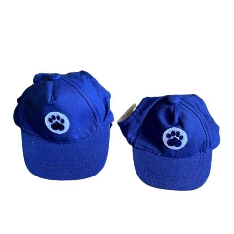 Baseball Caps for Dogs - Blue Paw - Happy Breath