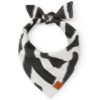 Ebony Zebra Dog Bandana