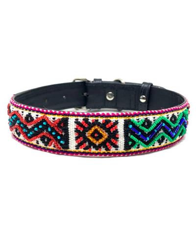 Artisan Kamsa Dog Collar Happy Breath Image1.jpg