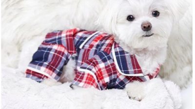 Blue Plaid Pajamas - Happy Breath 3