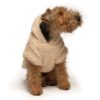 Cream Sherpa Dog Hoodie - Happy Breath